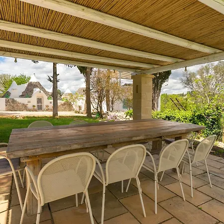 Trullo Turchese Fabiola Feriehus *